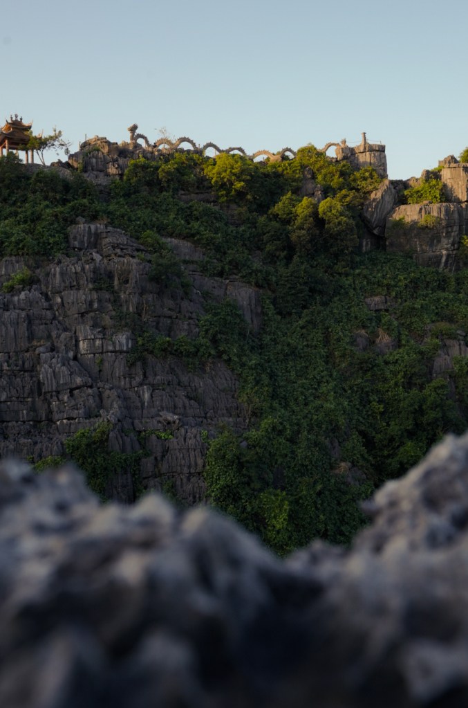 Hiking at Mua Caves at Hang Mua Lookout. Ninh Binh, Vietnam.