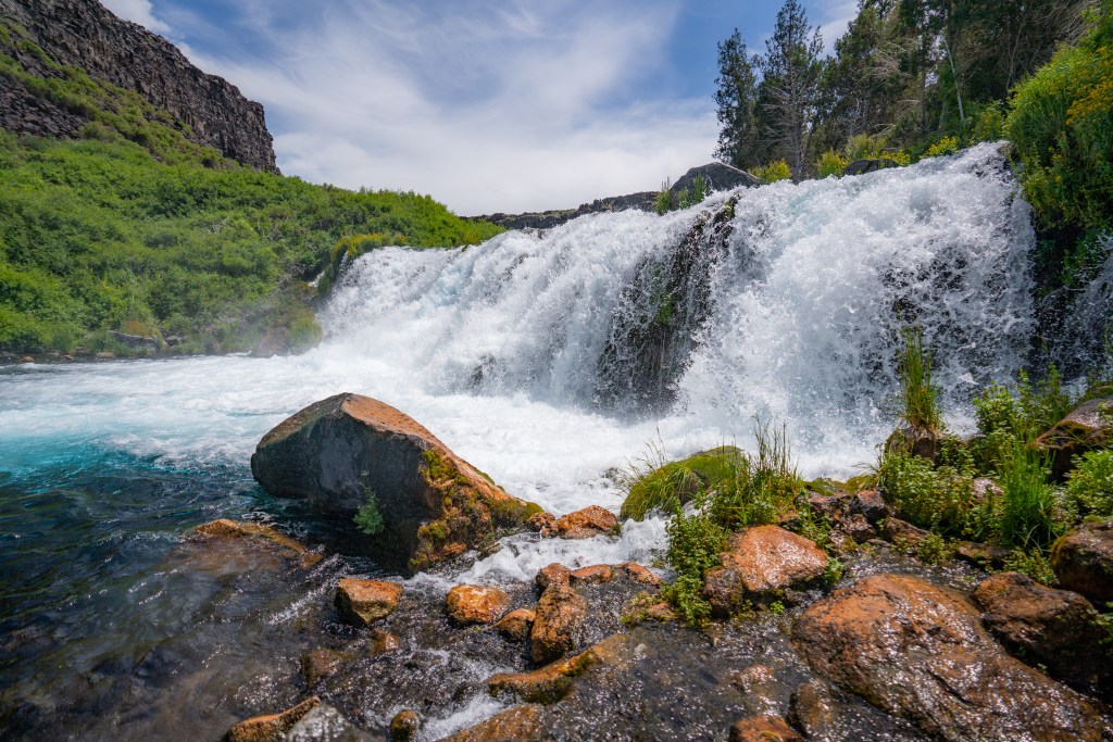 Box Canyon State Park Waterfall in Idaho