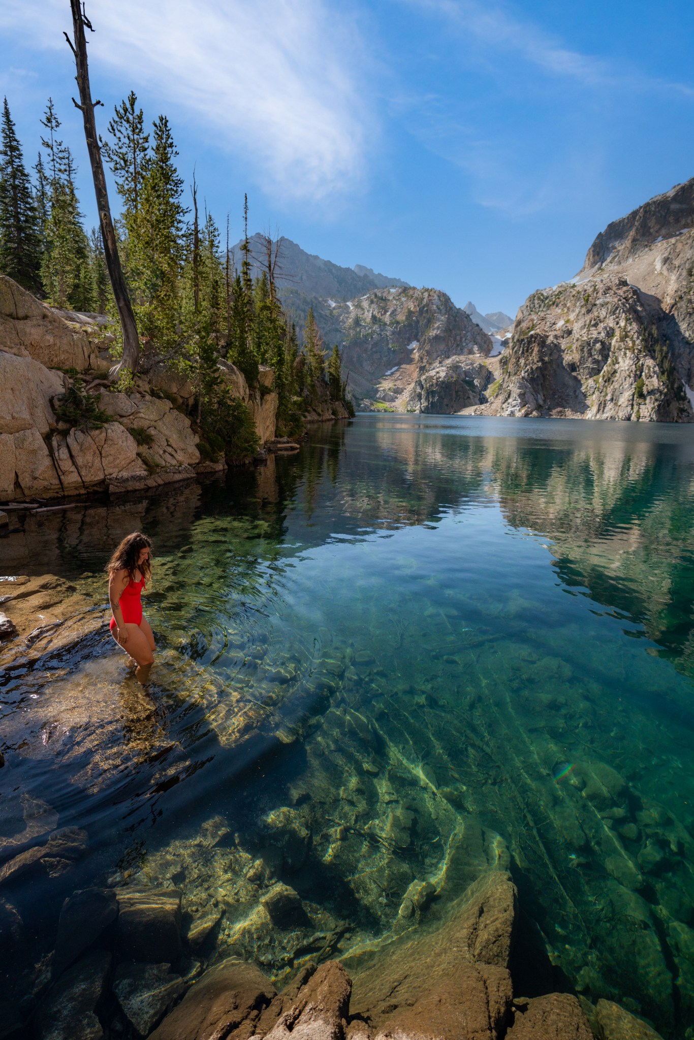 Alake Goat Hiking to Goat Lake – Sawtooth Mountains, Idaho – Earth to Sarah