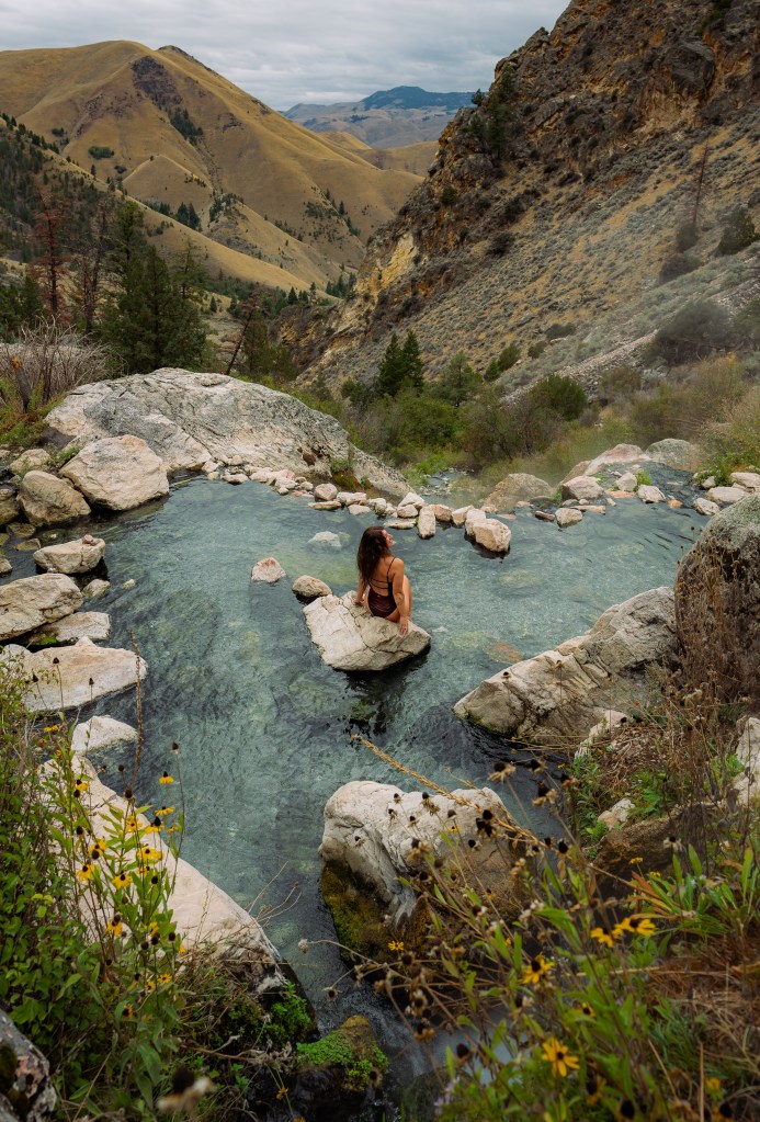Goldbug Hot Springs in Idaho by Earth to Sarah Media 