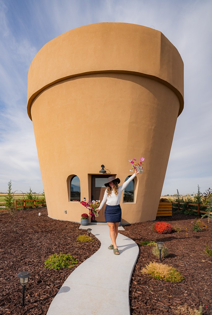 Idaho Flower Pot Earth to Sarah 