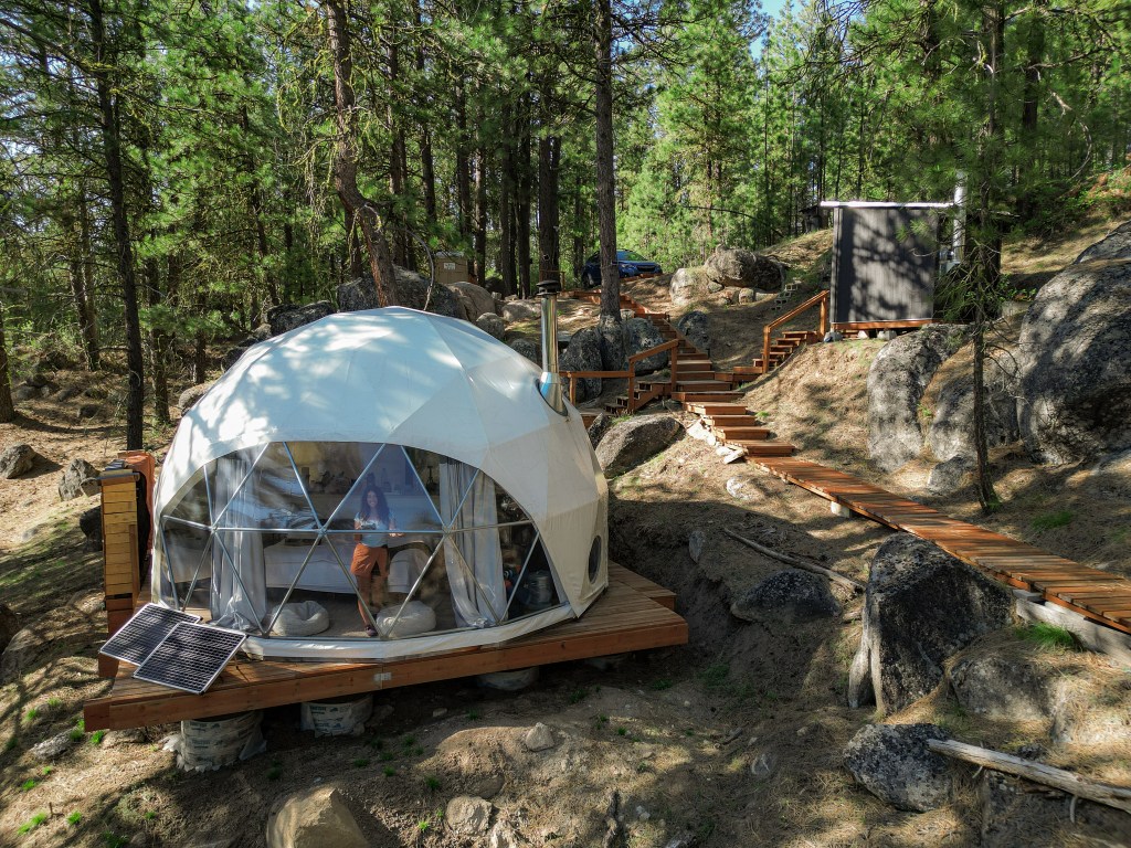 Cascade Dome in Idaho 