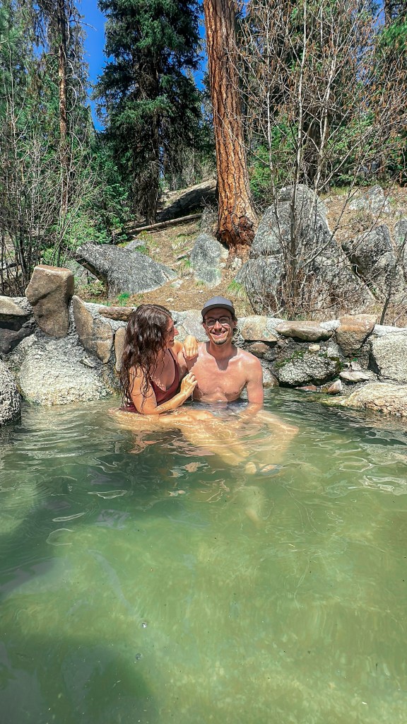 Trail Creek Hot Springs in the Summer
